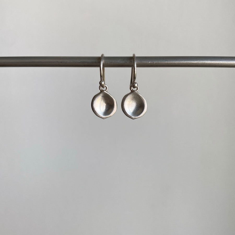 Silver Seed Earrings