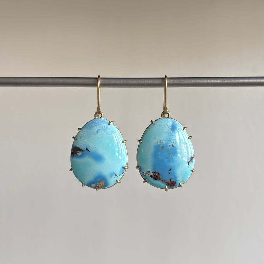 Atoll Golden Hills Turquoise Vanity Earrings