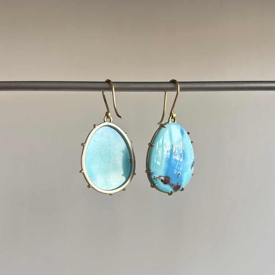 Atoll Golden Hills Turquoise Vanity Earrings