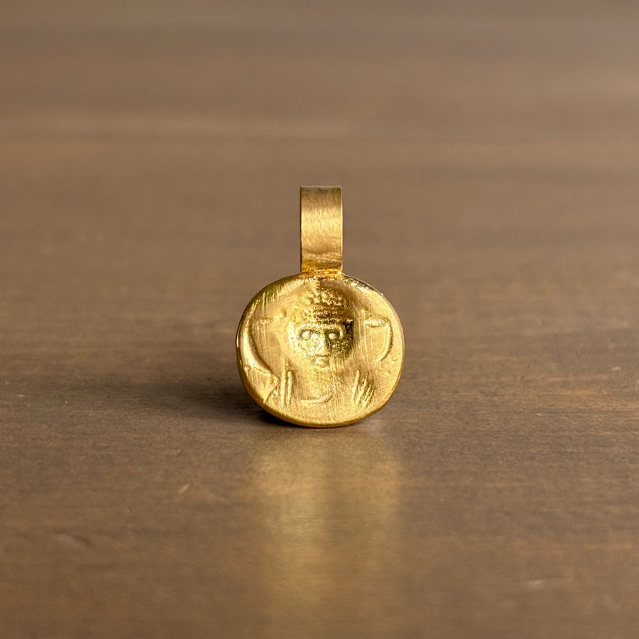 22k Gold Empress Pendant