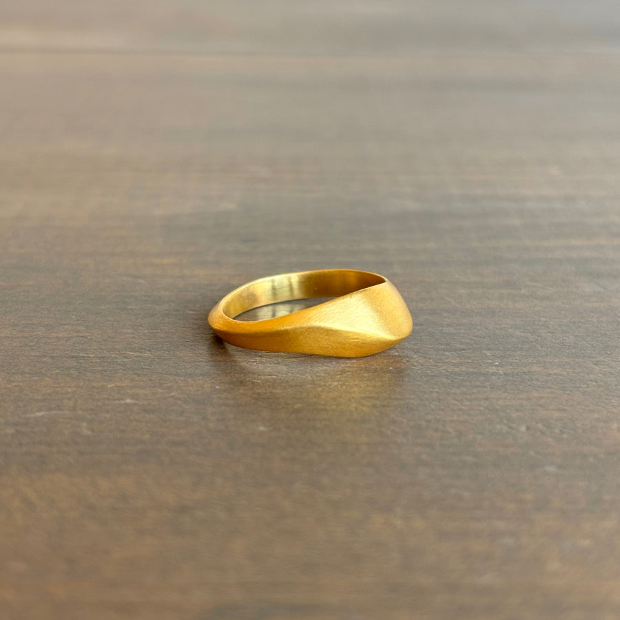 Gold Sculptural Ring I