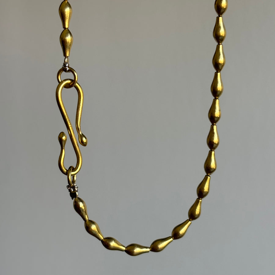 20k Gold Pod Necklace