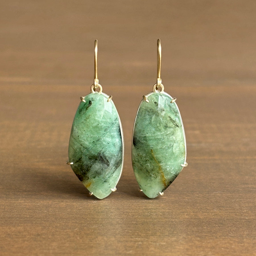 Emerald Vanity Earrings