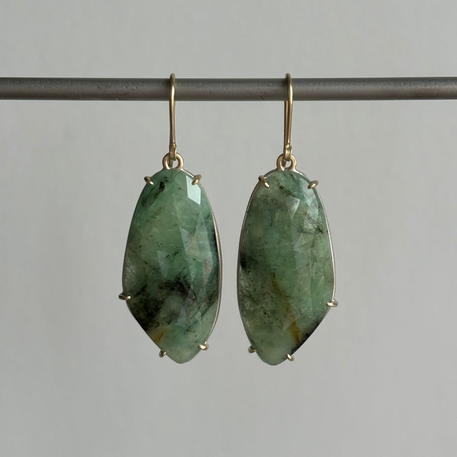 Emerald Vanity Earrings