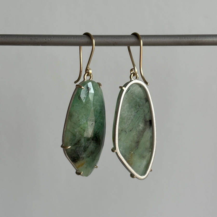 Emerald Vanity Earrings