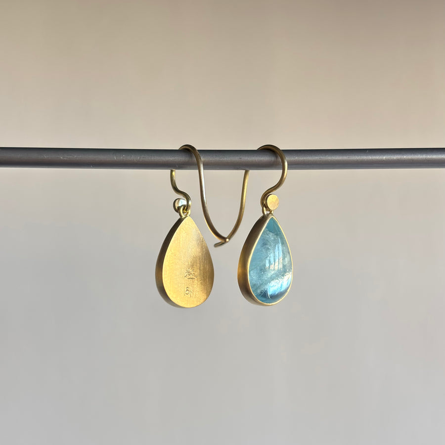 Aquamarine Drop Earrings