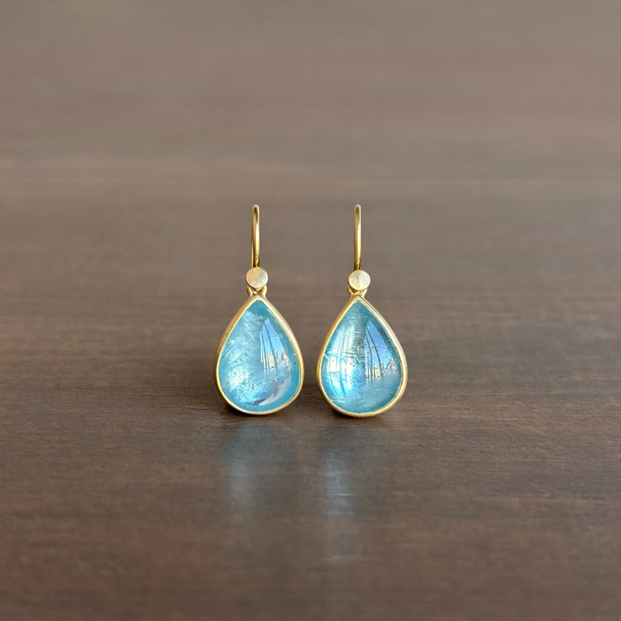 Aquamarine Drop Earrings