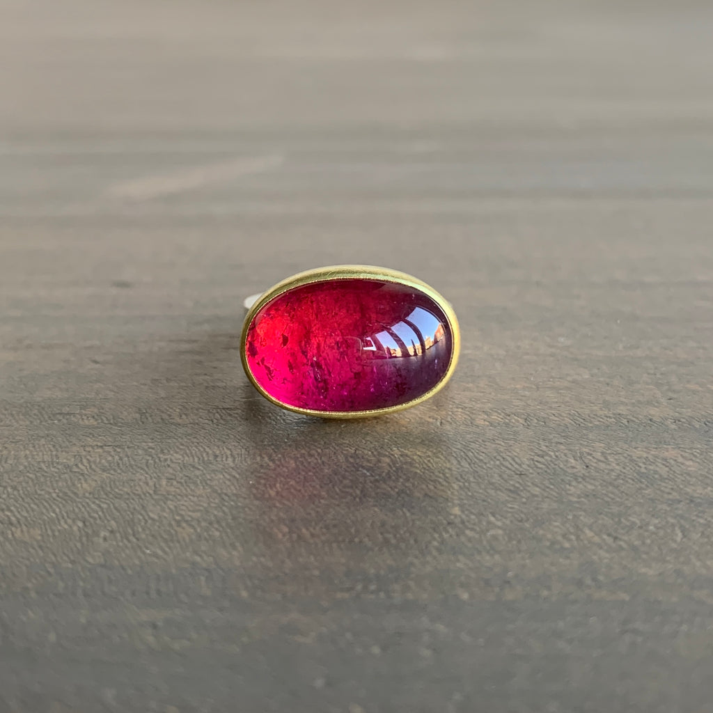 Tourmaline - Cabochon - Oval - Pink Gems